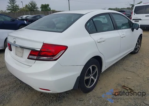 2015 Honda Civic Se from USA, damaged, VIN 19XFB2F74FE027710